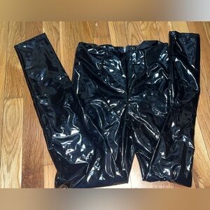 Latex pants fashion nova